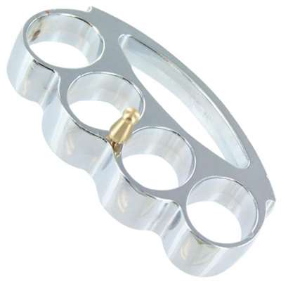 Fat Boy Silver Heavy Duty Buckle Knuckle