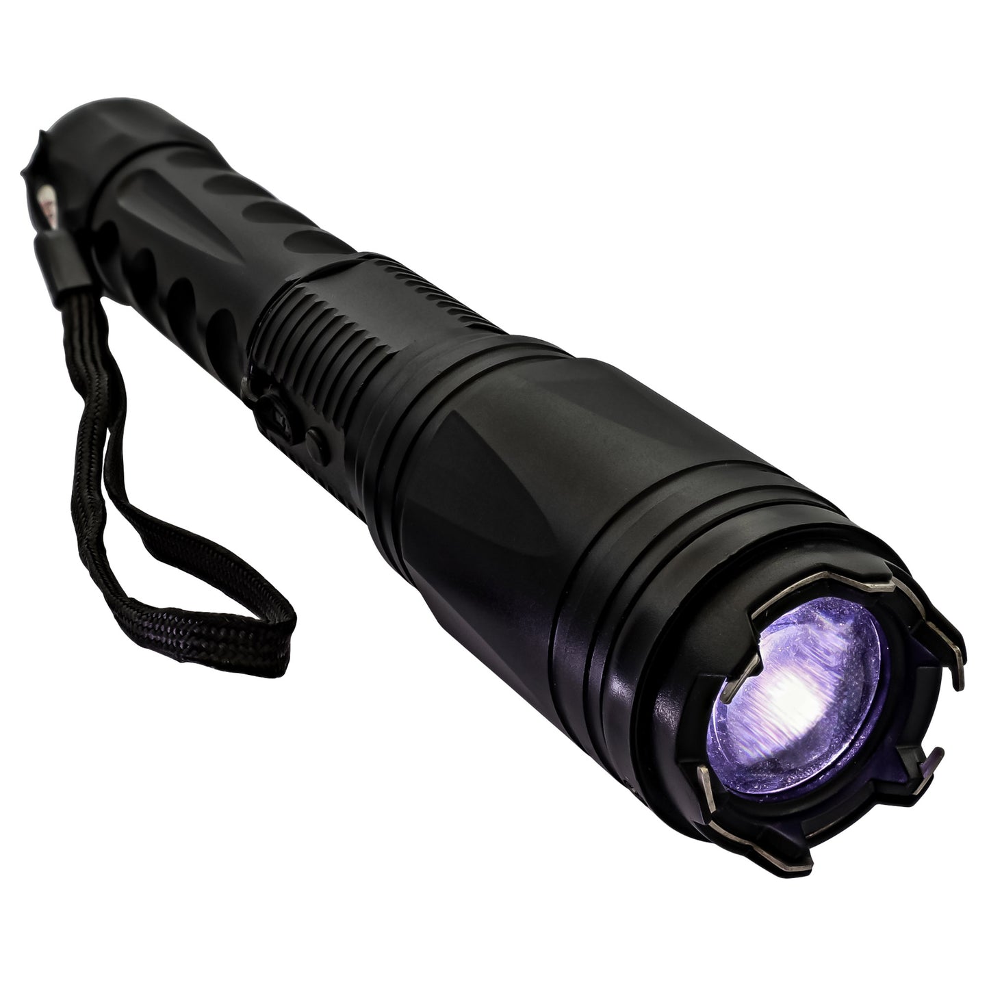 Neighborhood Watch Multifunction Dimming Light Tactical Flashlight Stun Gun w/ Glass Breaker