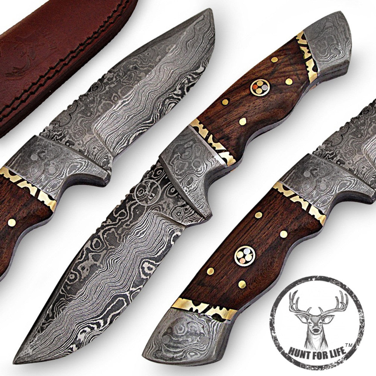 Hunt For Life™ East Pacific Rise Full Tang Outdoor Knife