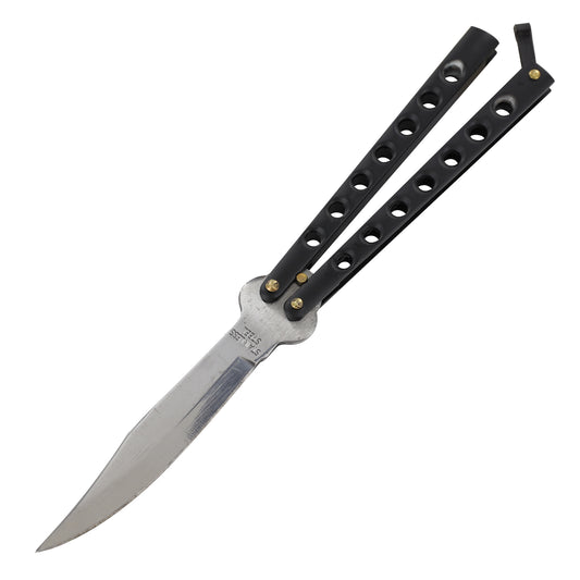 On The Run Stainless Steel Balisong Fanning Butterfly Knife