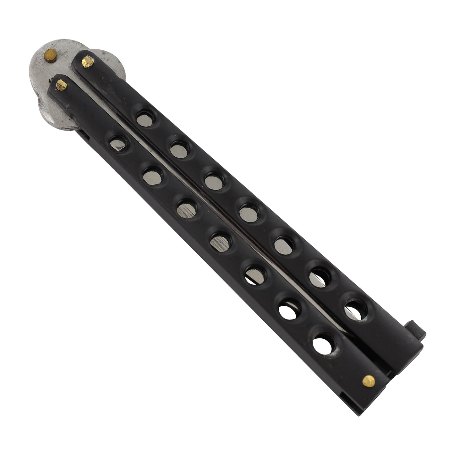 On The Run Stainless Steel Balisong Fanning Butterfly Knife