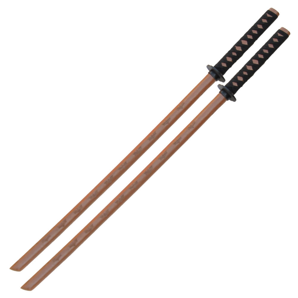 Natural Wood Dark Night Rises Bokken Set