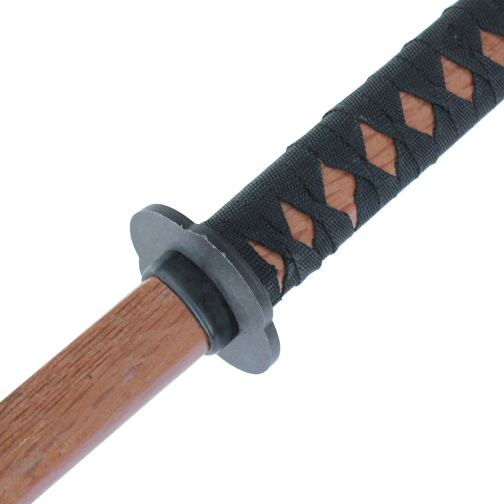 Yokai Unseen Sheesham Wood Full Tang Sword Nylon Handle Wrap Bokken Katana w/ Shinai