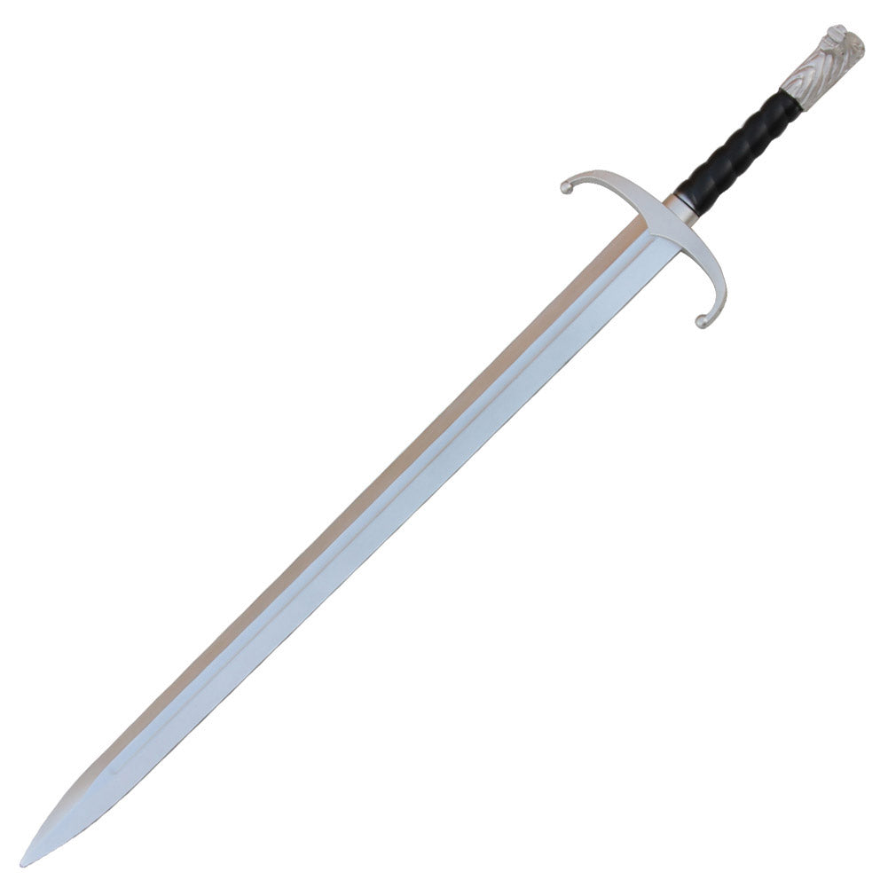 Snow Sigil Wolf Medieval Long Sword Sheath Combo