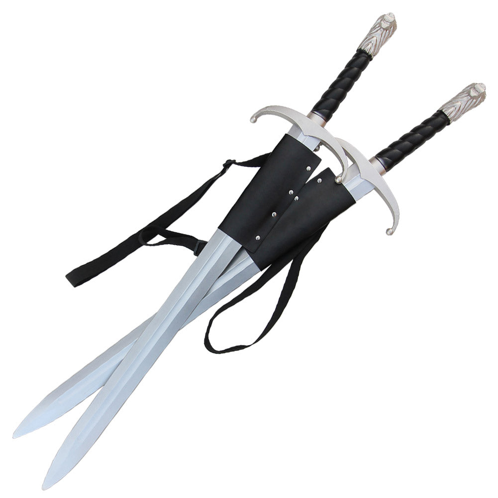 Double Dire Wolf Foam Swords and Back Strap