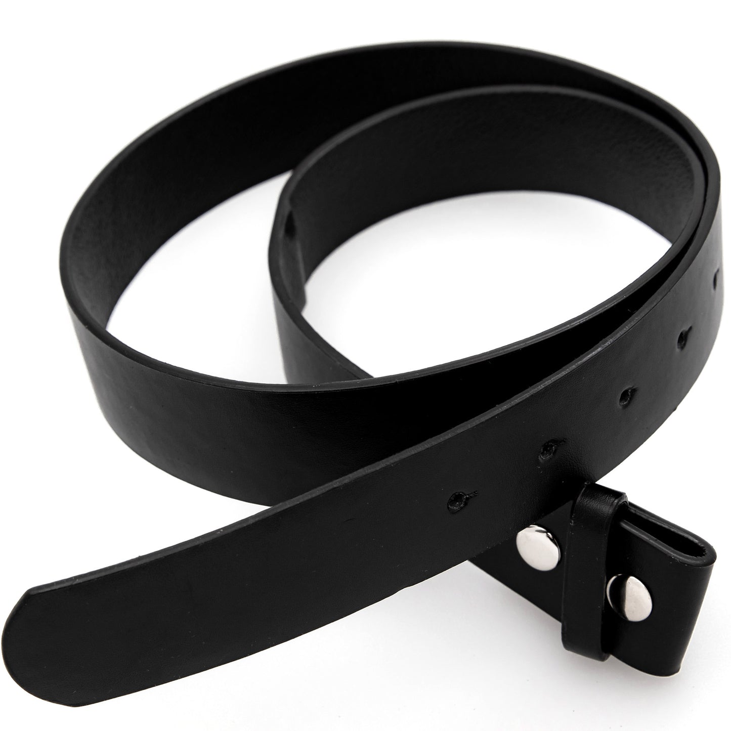 Hoist Yer Trousers Universal Cosplay Black Faux Leather Costume Belt | Medium