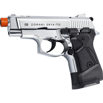 ZORAKI 2914 Semi Auto Blank Pistol - Chrome