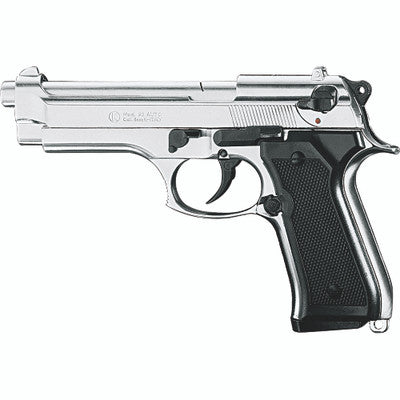 Kimar Mod. 92 8MM Semi-Auto Blank Firing Pistol - Nickel Finish