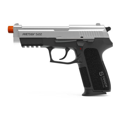 Retay S22 Blank Pistol 9MM PAK Nickel (matte)