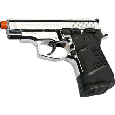 ZORAKI 914 Semi Auto Blank Pistol - Chrome