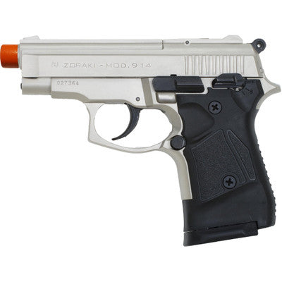 ZORAKI 914 Semi Auto Blank Pistol - Satin