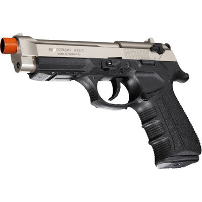 ZORAKI 918 Semi Auto Blank Pistol - Satin