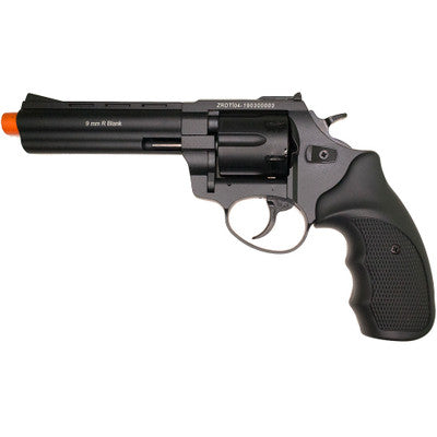 ZORAKI R1 4.5" Front Firing Blank Revolver- Black