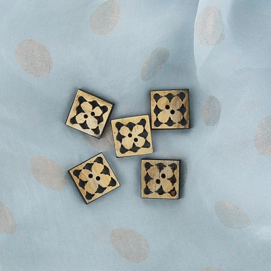 Good Fortune Button Square Set