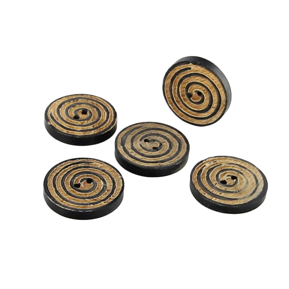 Horn Handmade Creative Energies Button Set