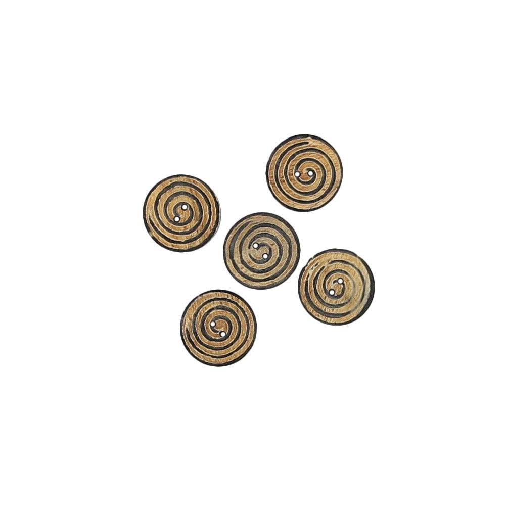 Horn Handmade Creative Energies Button Set