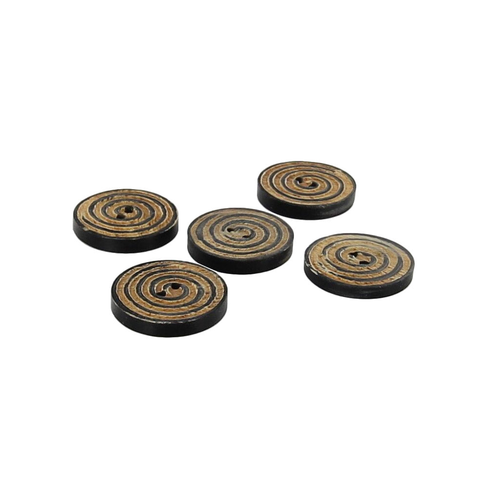 Horn Handmade Creative Energies Button Set