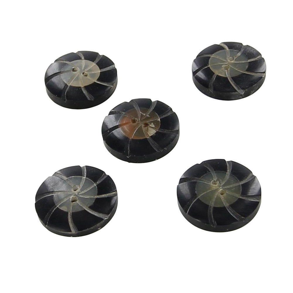 Handmade Horn Pinwheel Fashion Button Set