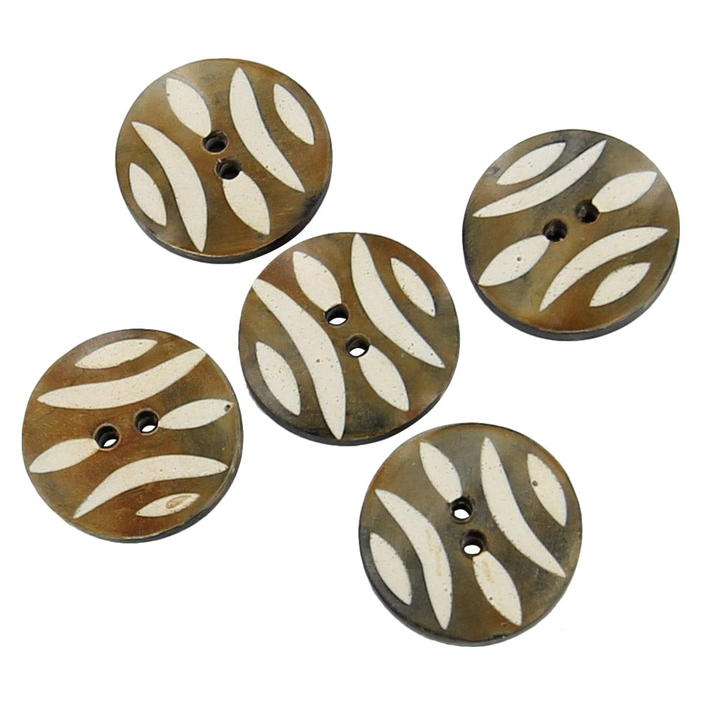 Horn Signature Style Handmade Button Set