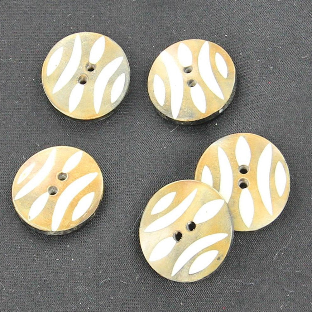 Horn Signature Style Handmade Button Set