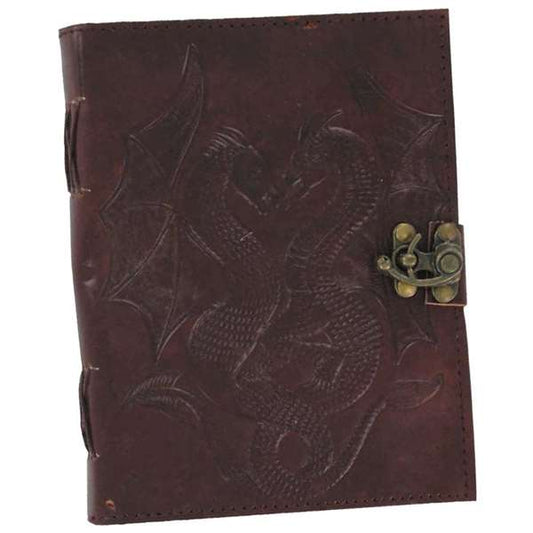 Double Dragon Leather Handmade Journal