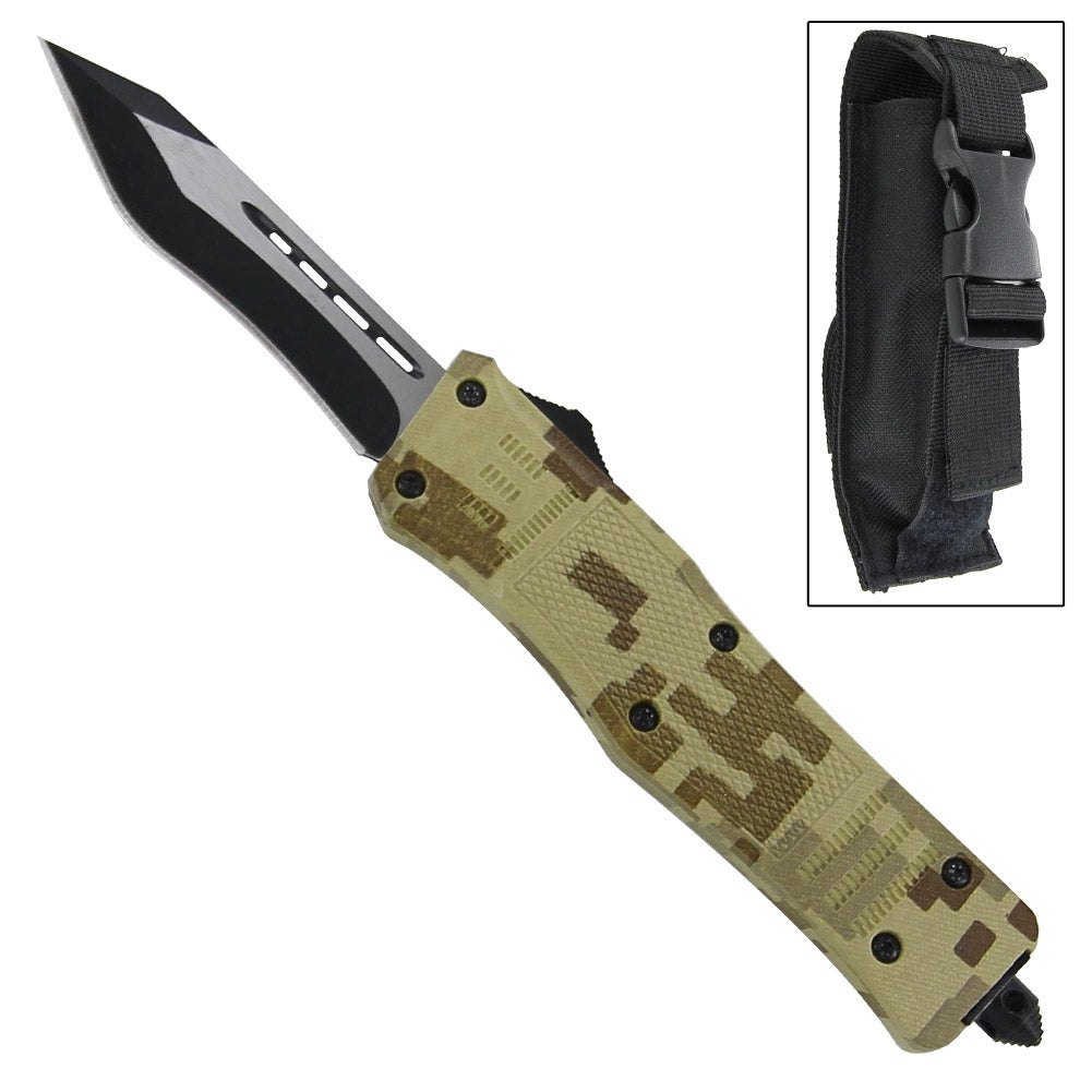 American Tanto Desert Camo OTF Knife