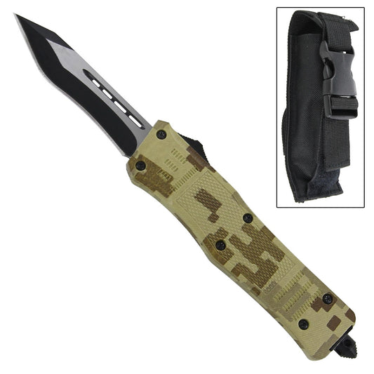 American Tanto Desert Camo OTF Knife