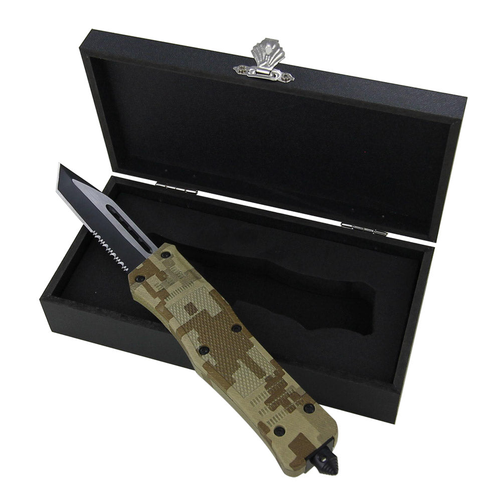 Dust Devil OTF Automatic BA Knife Box Set