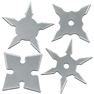 Throwing Stars Mini Shinobi Pro Set