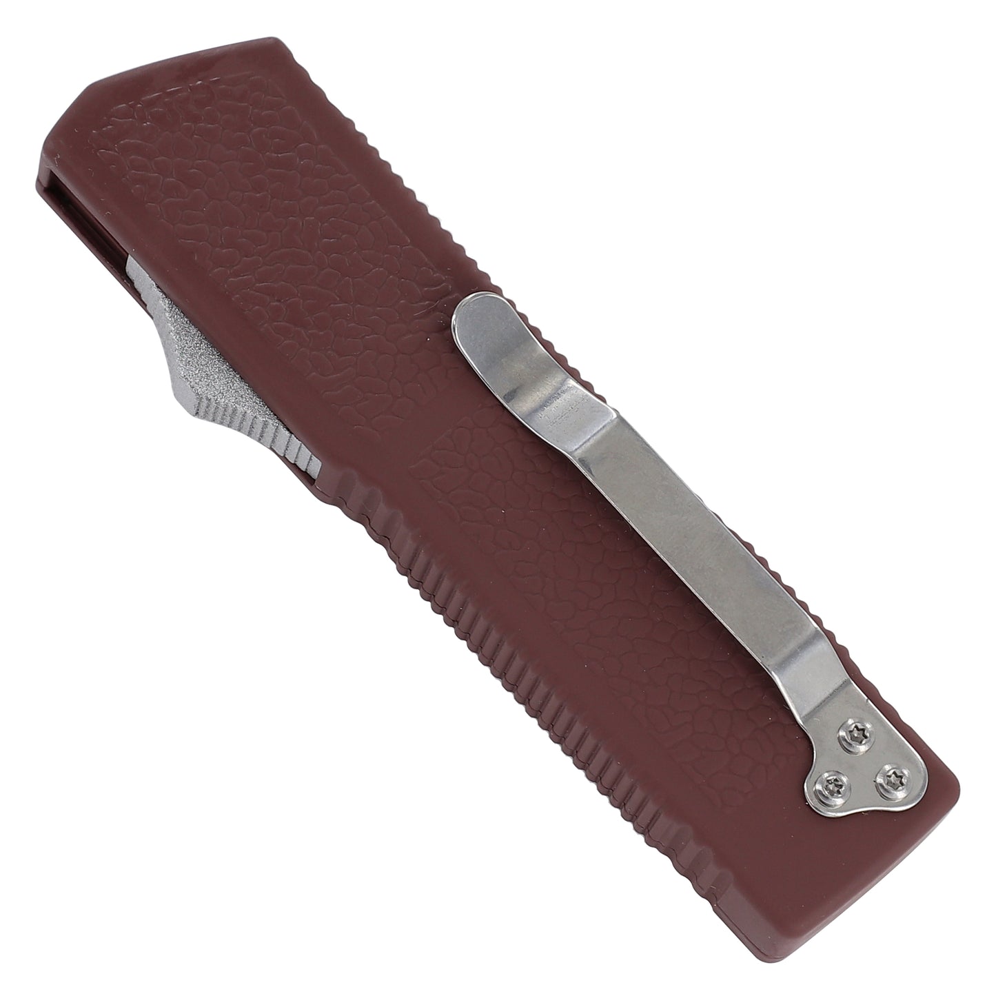 Out Of My Way Lightning Brown Dual Action Drop Point Automatic OTF Knife