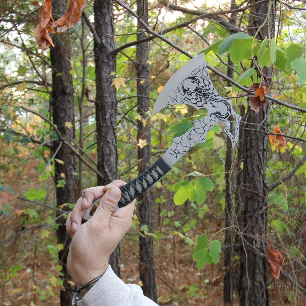 Death Worship Sling Blade Throwing Axe