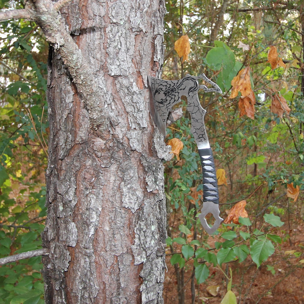 Death Worship Sling Blade Throwing Axe