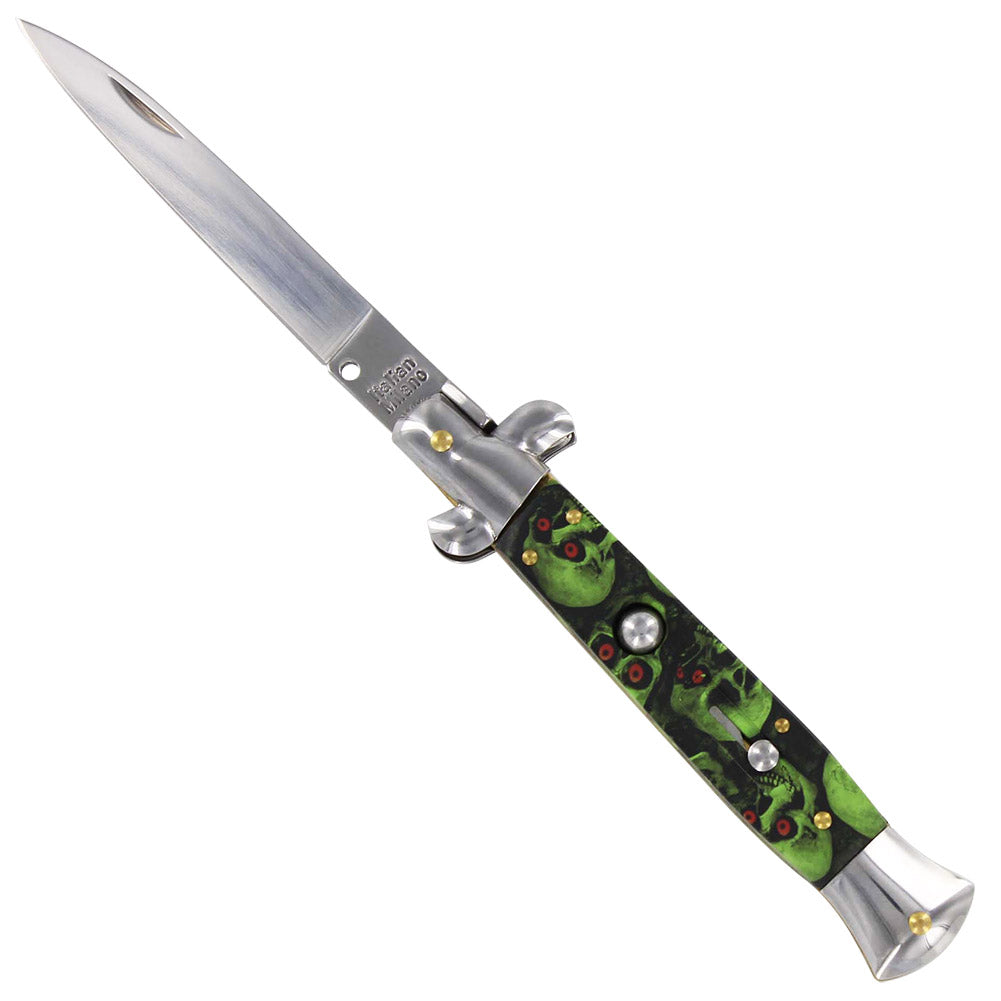 IL Grande Italian Milano Stiletto Devils Conduit Automatic Knife