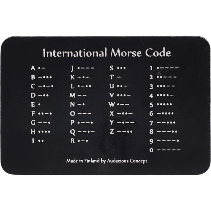 AuCon Morse Code Patch