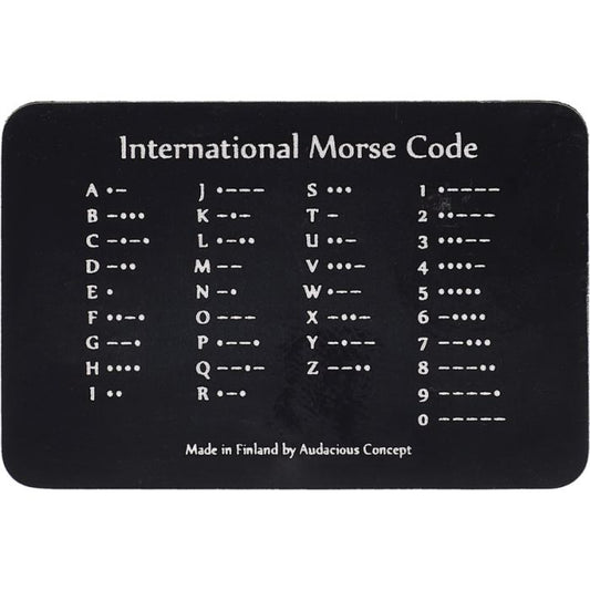 AuCon Morse Code Patch