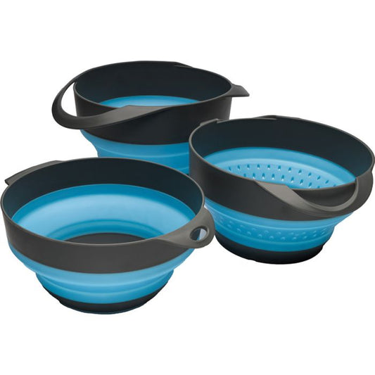 Adventure Medical Flat Pack Bowls-n-Strainer Set