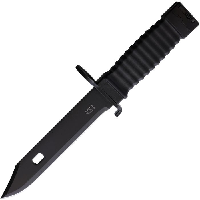 Discover the exquisite Spain craftsmanship of the Aitor Combat Knife Sleek Black