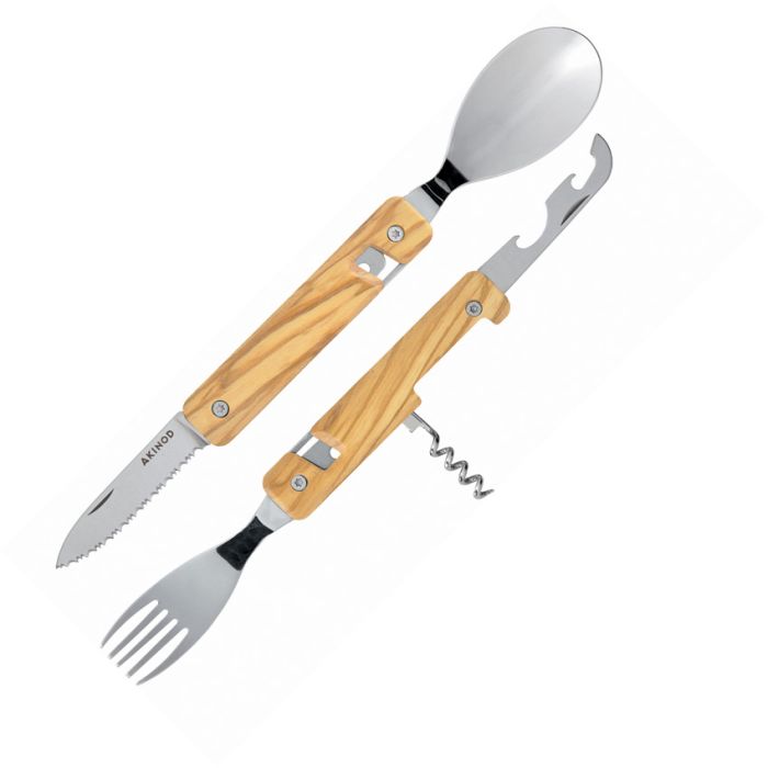 Akinod 13H25 Folding Cutlery Set