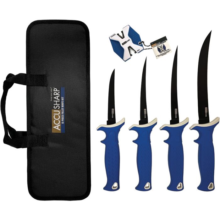 AccuSharp Six Piece Fillet Knife Kit