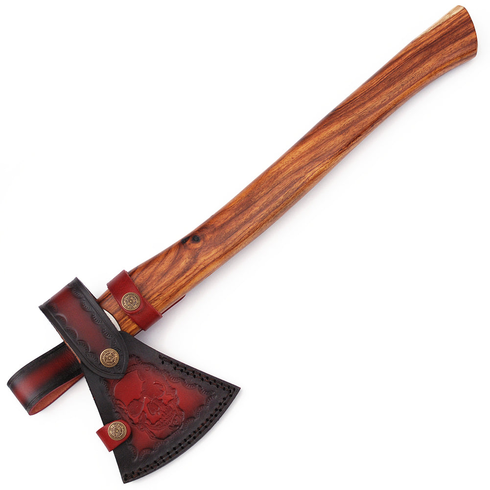 Immoral Skull and Cross Outdoor Hammer Head Axe