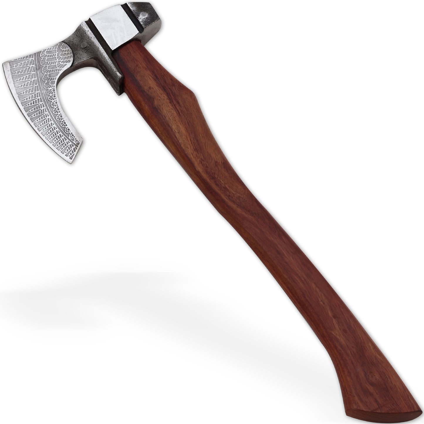 Thunderous Wrath Bearded Axe | High Carbon Steel Viking Inspired Functioning Replica Hammer Head Axe