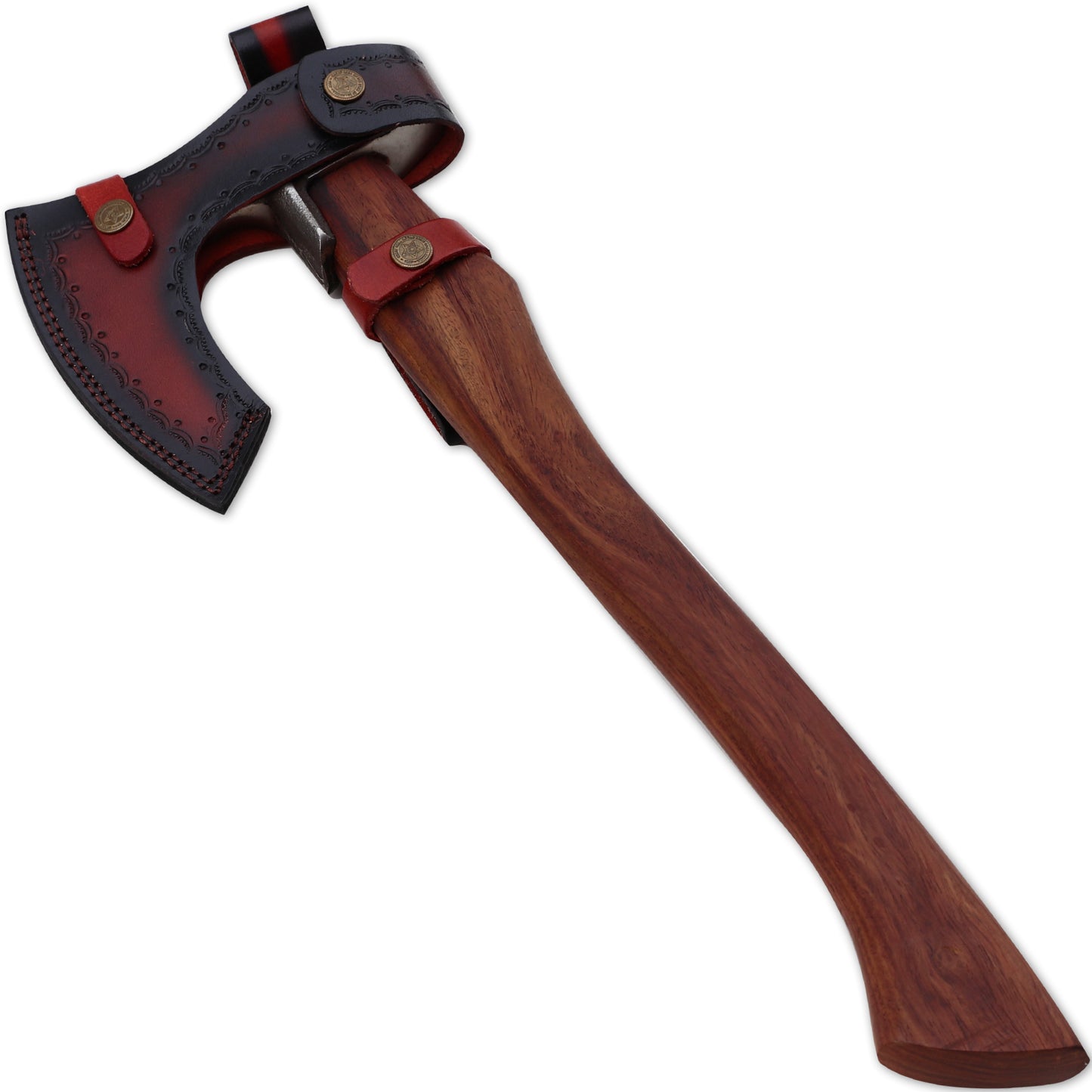 Thunderous Wrath Bearded Axe | High Carbon Steel Viking Inspired Functioning Replica Hammer Head Axe