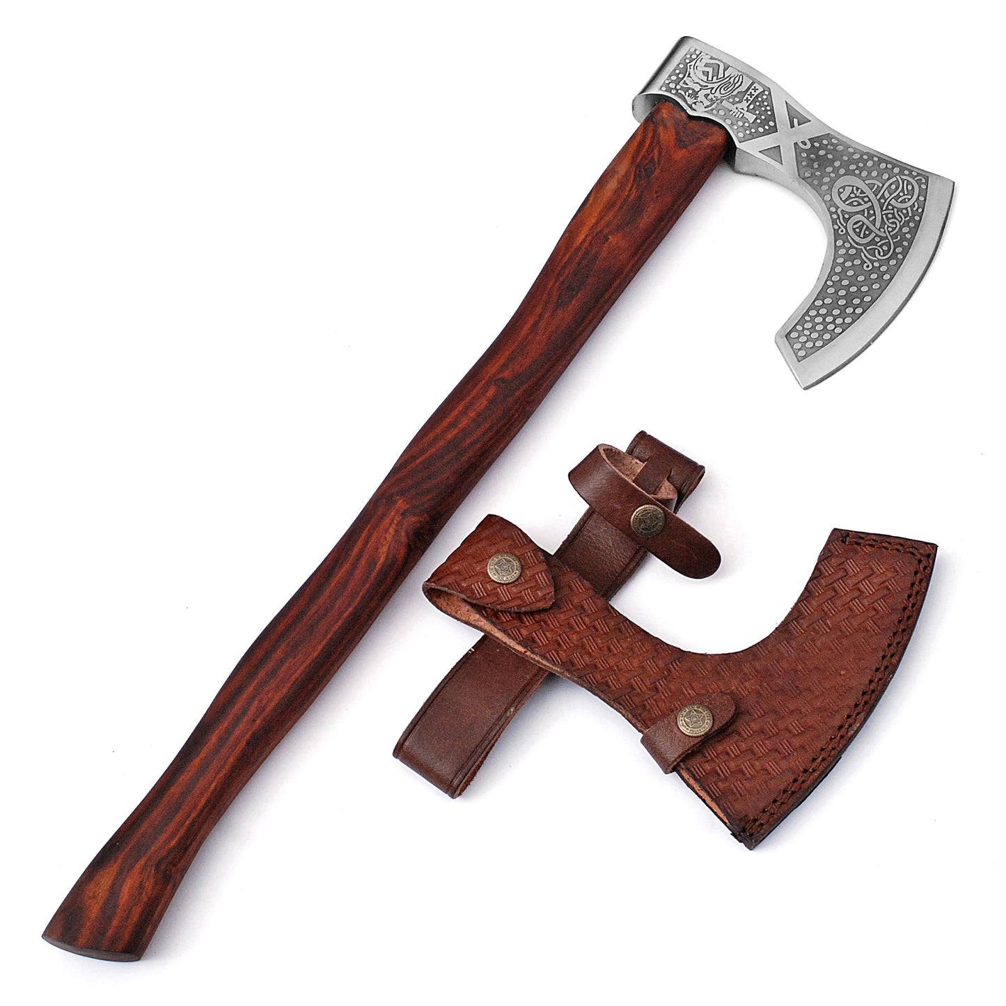 Call to Battle Carbon Steel Medieval Viking Bearded Axe