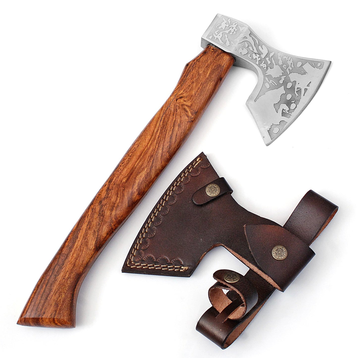 Running With Wolves Functional Outdoor Bearded Axe