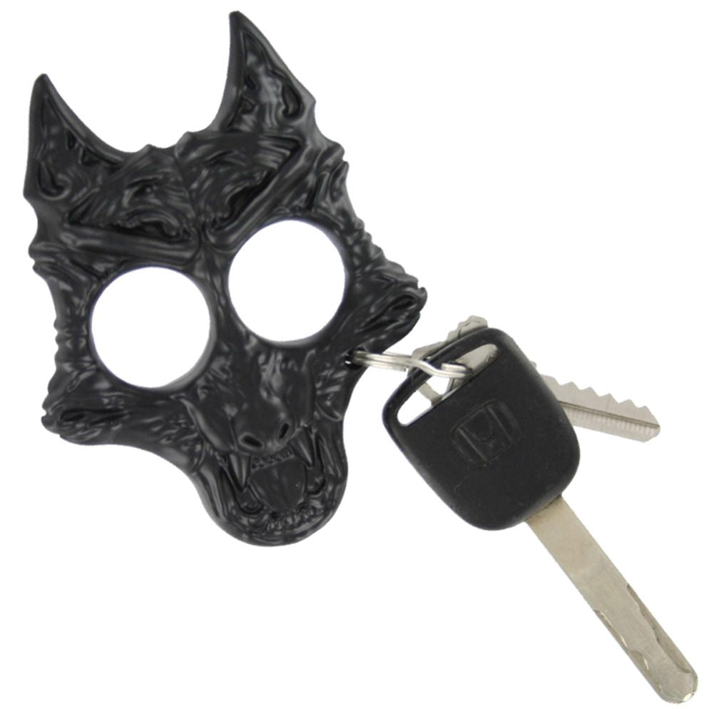 Self Defense Twilight Werewolf Keychain Black