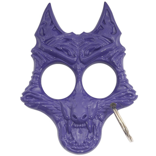 Self Defense Twilight Werewolf Keychain Purple