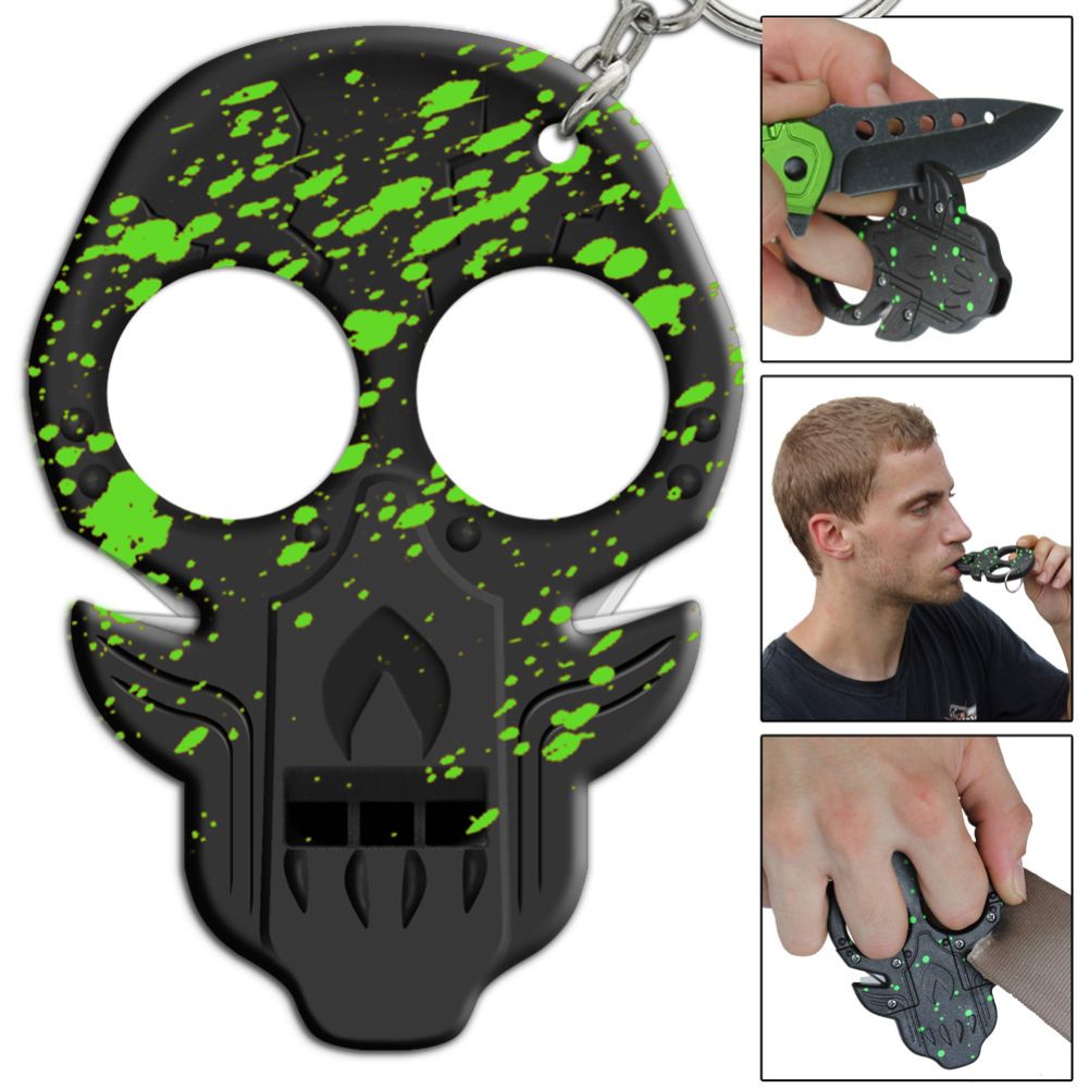 Corpse Uprising Radioactive Splatter Emergency Key Chain