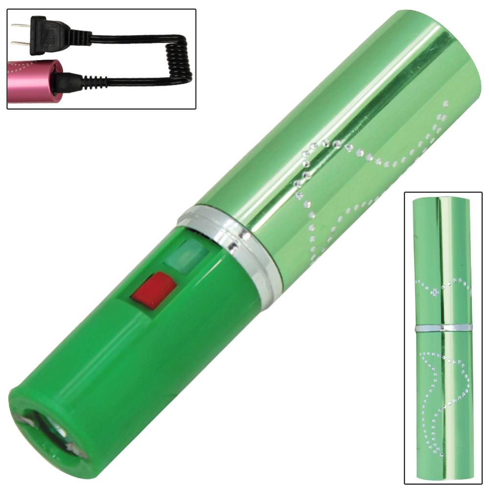 Electrika Lipstick 2.8 Million Volt Stun Gun Green