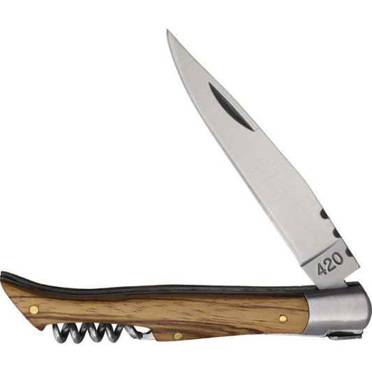 Baladeo Laguiole Corkscrew Zebra Wood