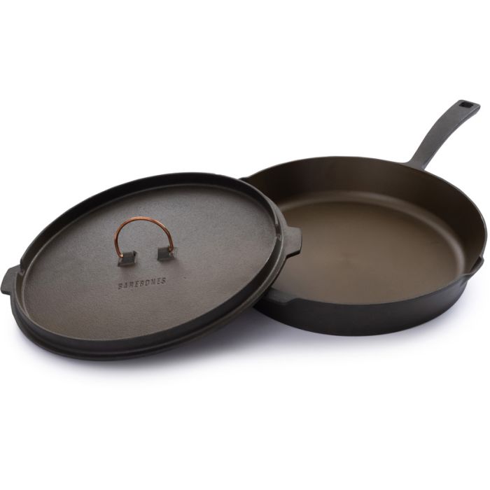 Barebones Living Cast Iron Skillet 12in